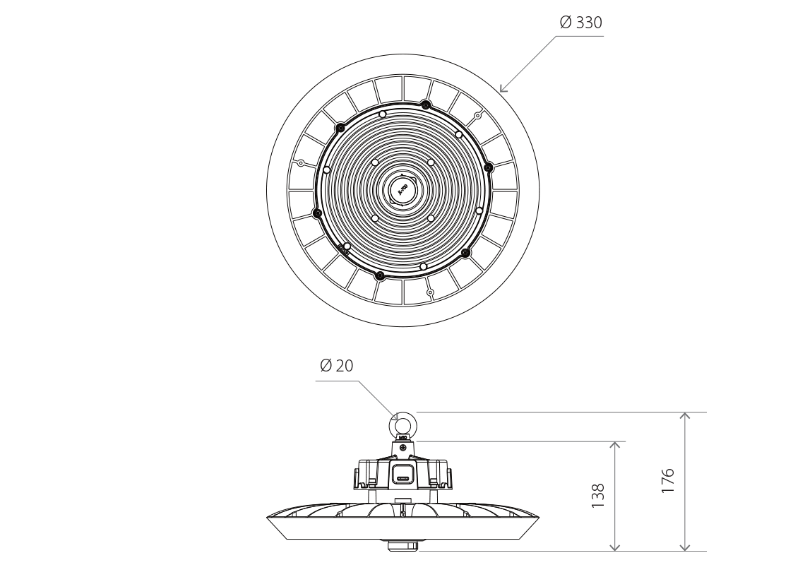 Pino 7–200 Dimensions